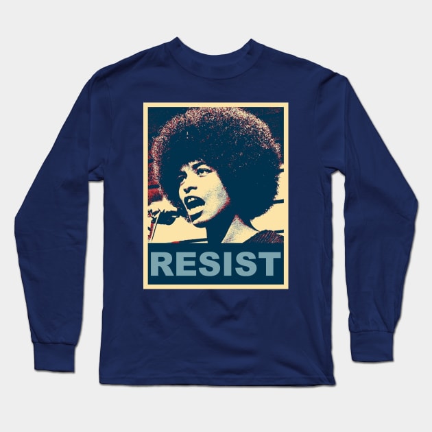 Angela - Resist Long Sleeve T-Shirt by skittlemypony